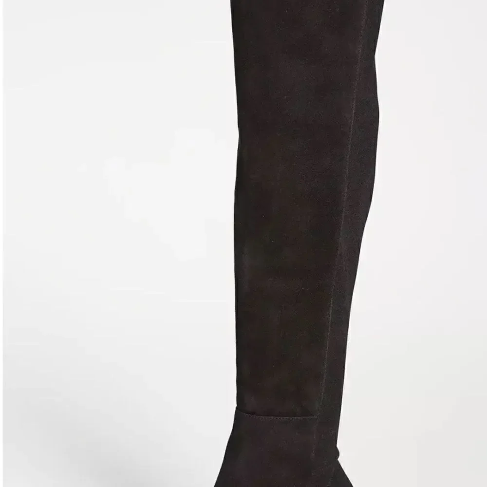 NWT Stuart Weitzman/Dust Bag Gillian Over-The-Knee Suede Boots Size 8.5B $795